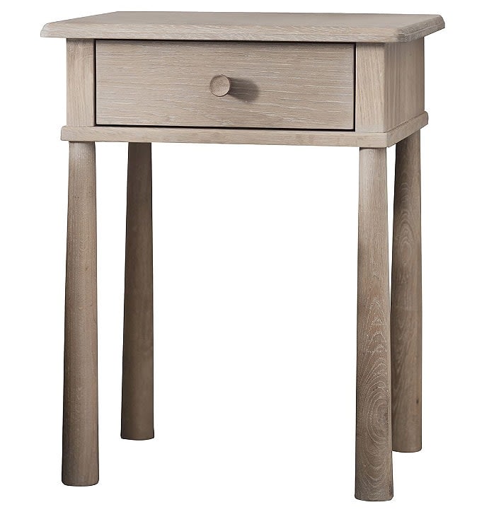 Wycombe Oak 1 Drawer Bedside Table by Gallery Direct