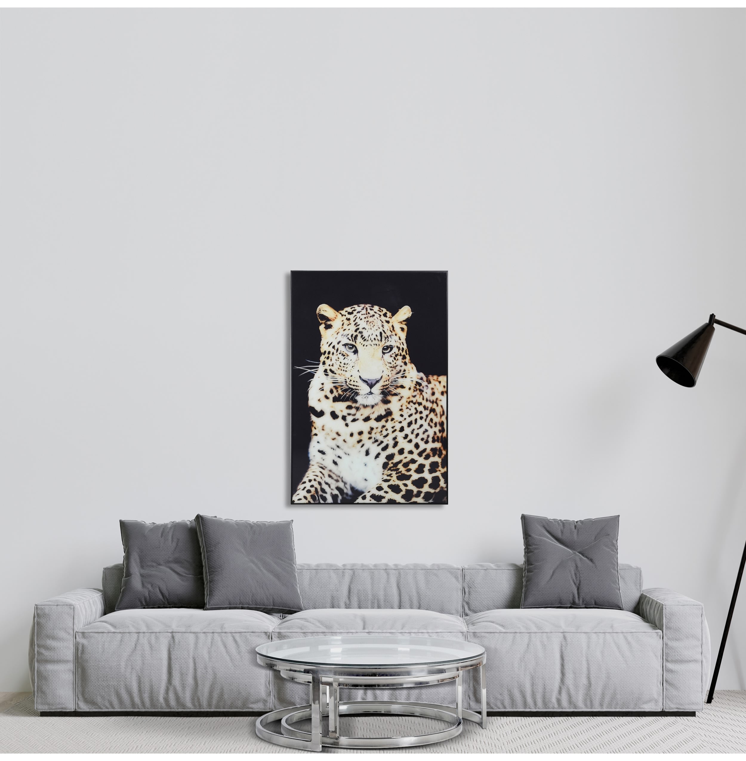 Lying Leopard Wall Picture