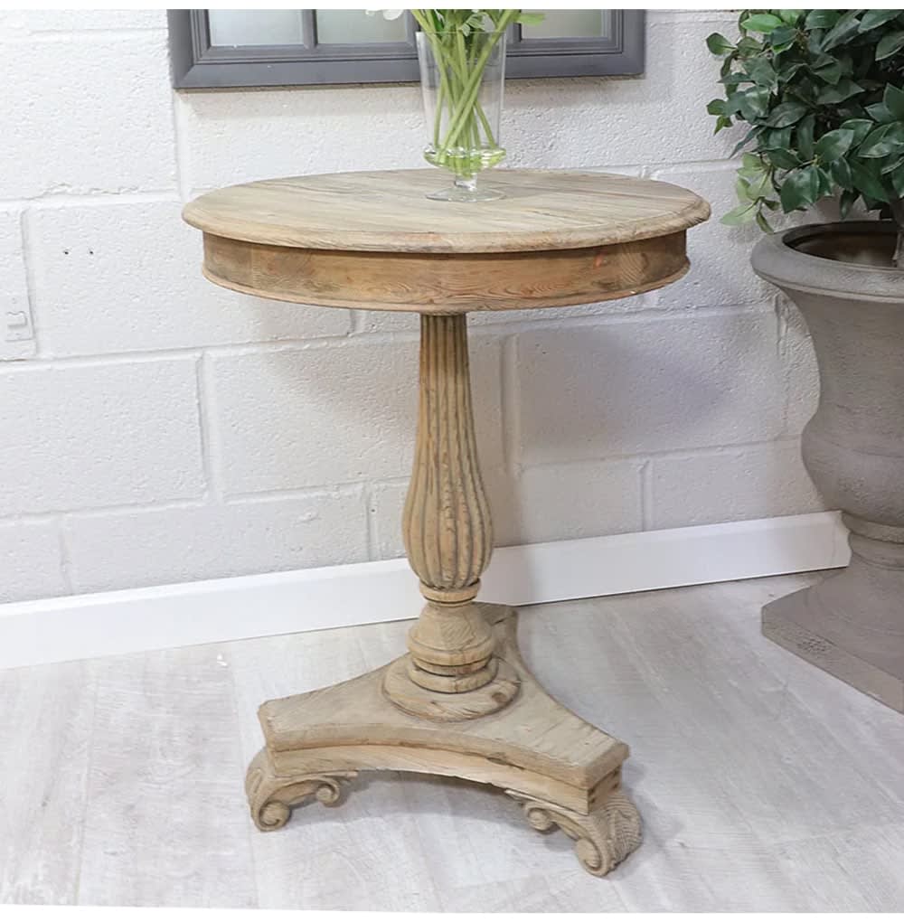 French Style Reclaimed Small Table