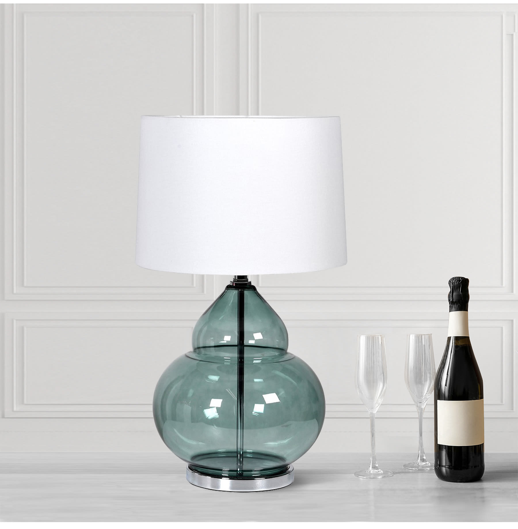 Glass Bubble Table Lamp