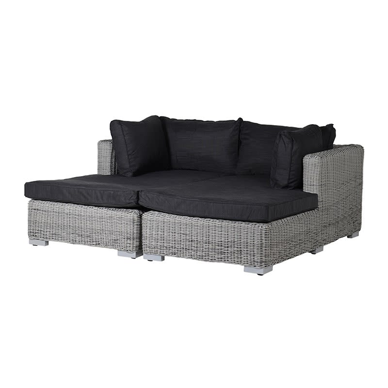 Outdoor Rattan Double Lounger