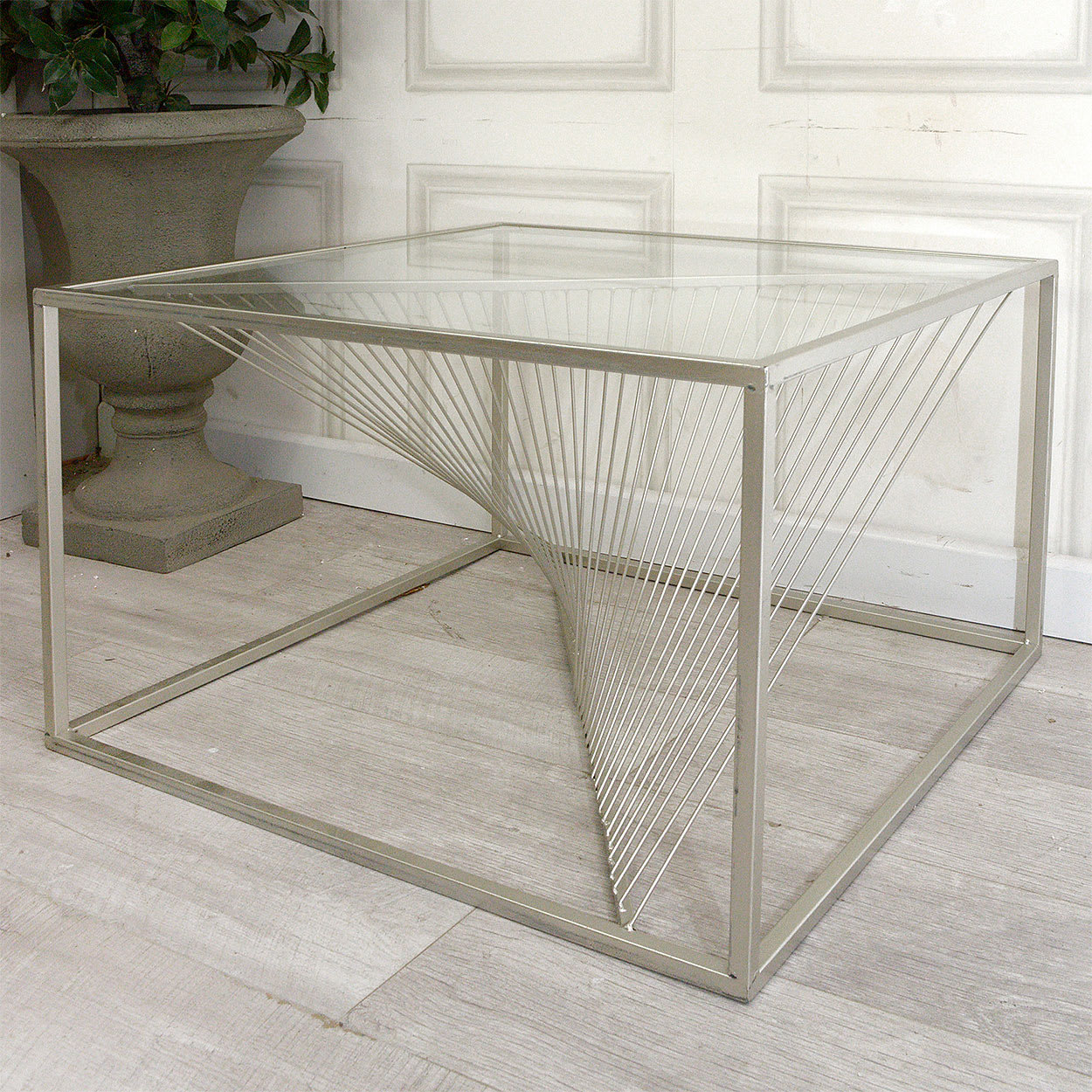 Silver Twist Coffee Table