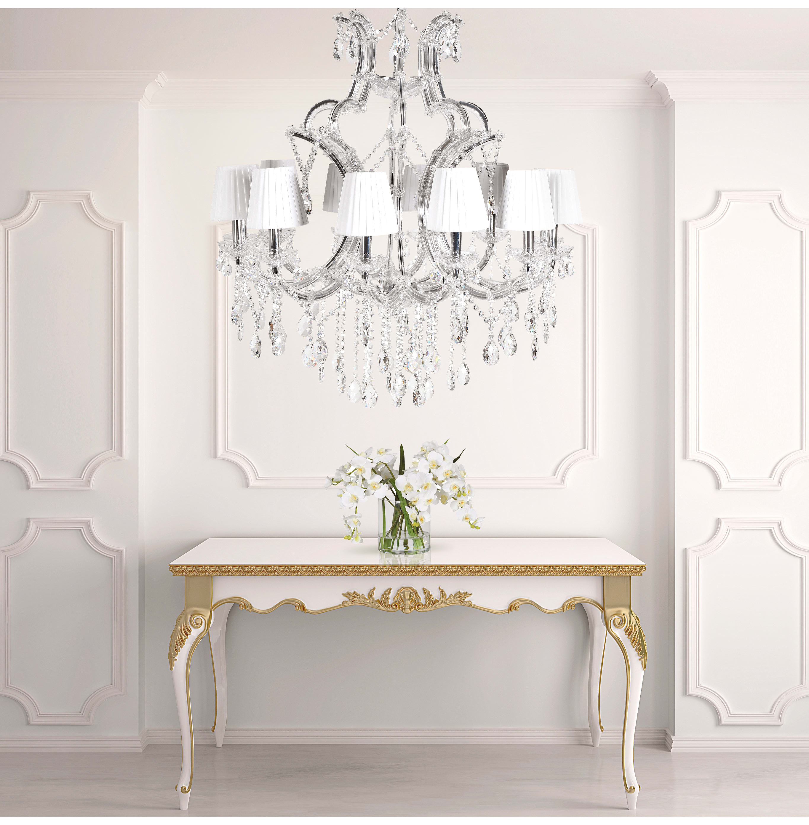 Camille Crystal Large French Chandelier