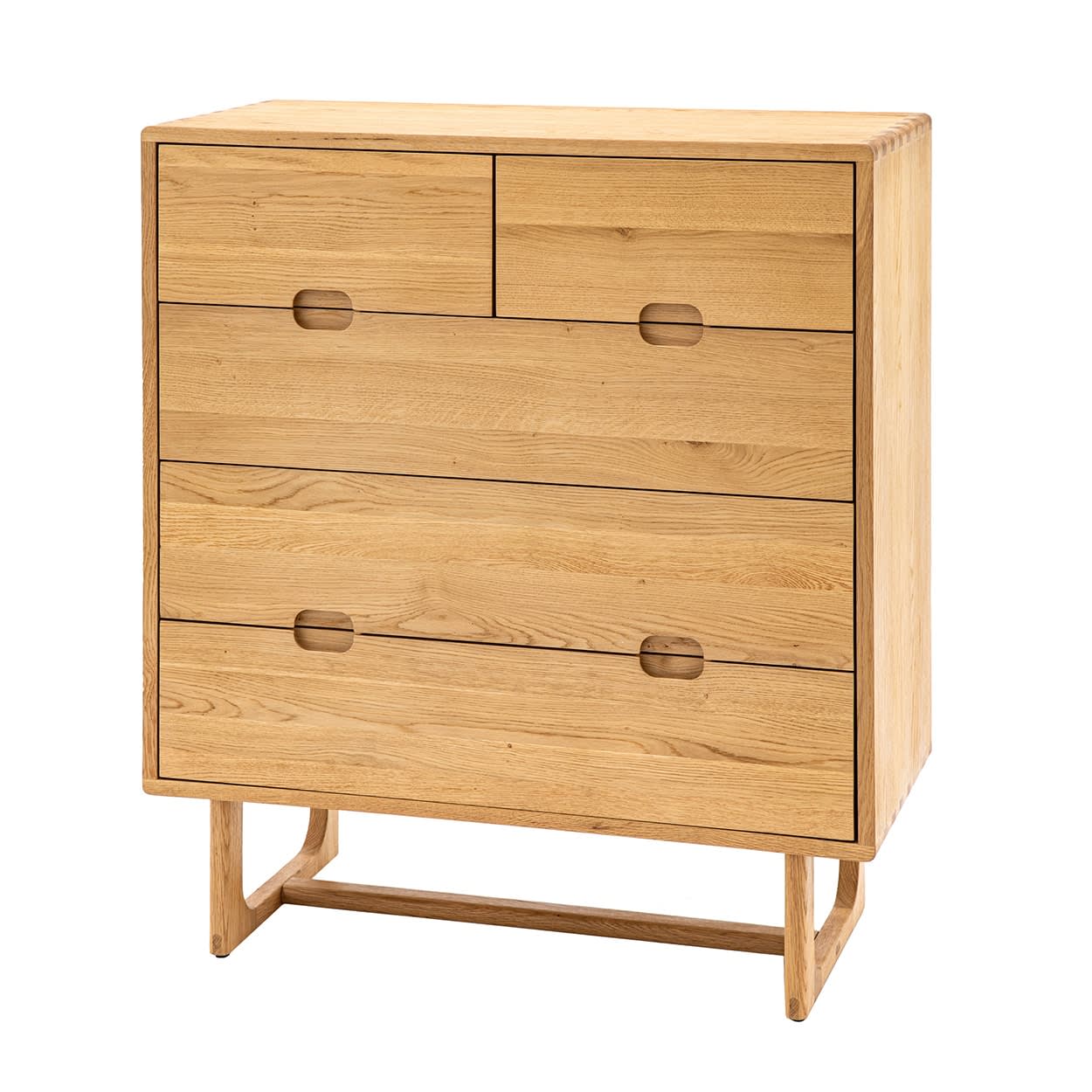 Craft Wooden Chest of Drawers by Gallery Direct