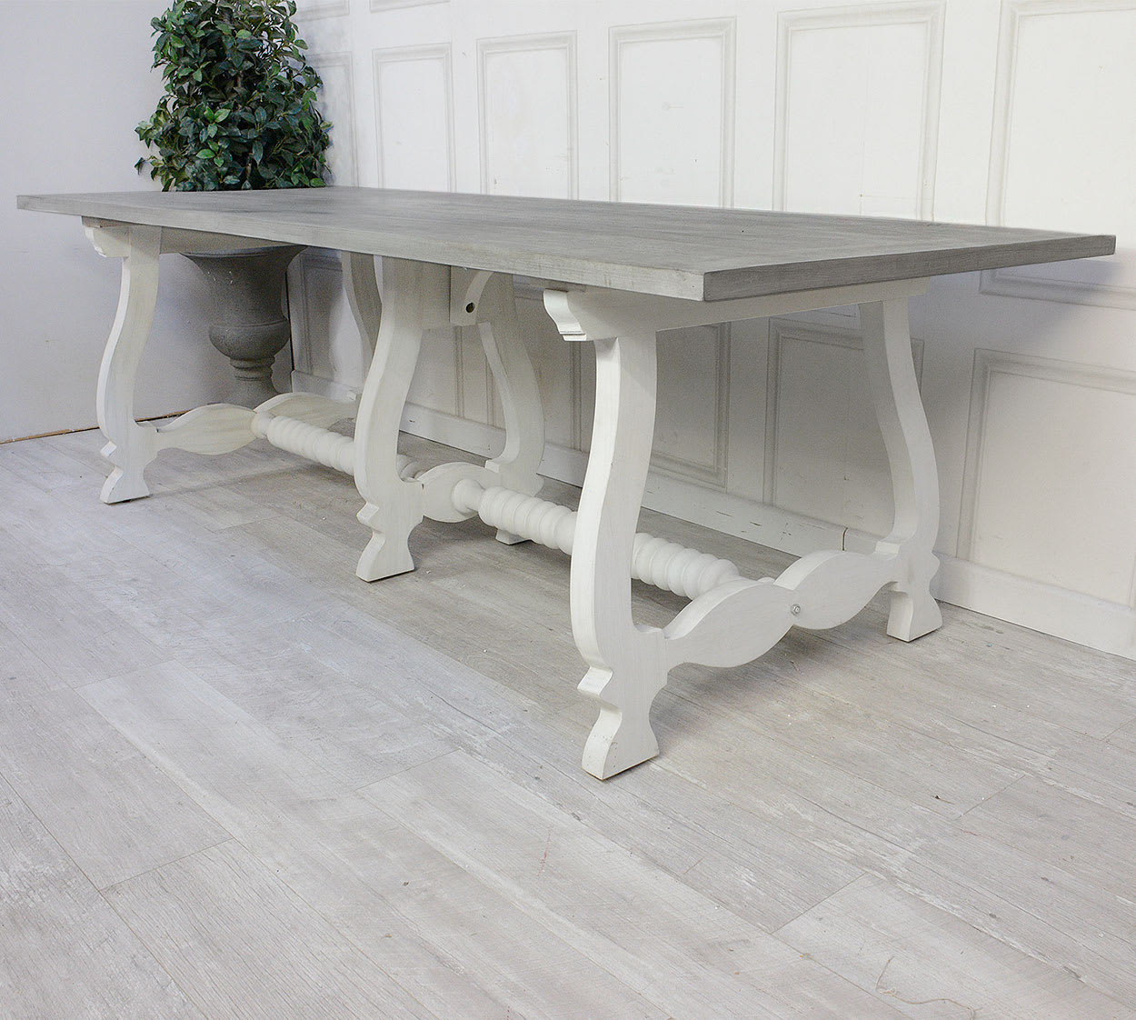 Charlton White Dining Table