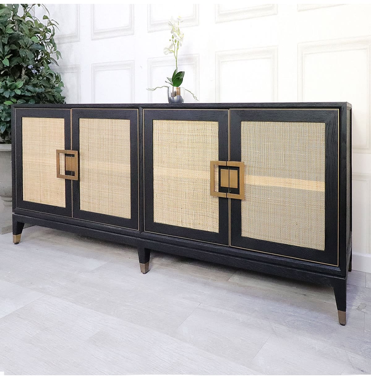 Cafe Noir Cane Sideboard