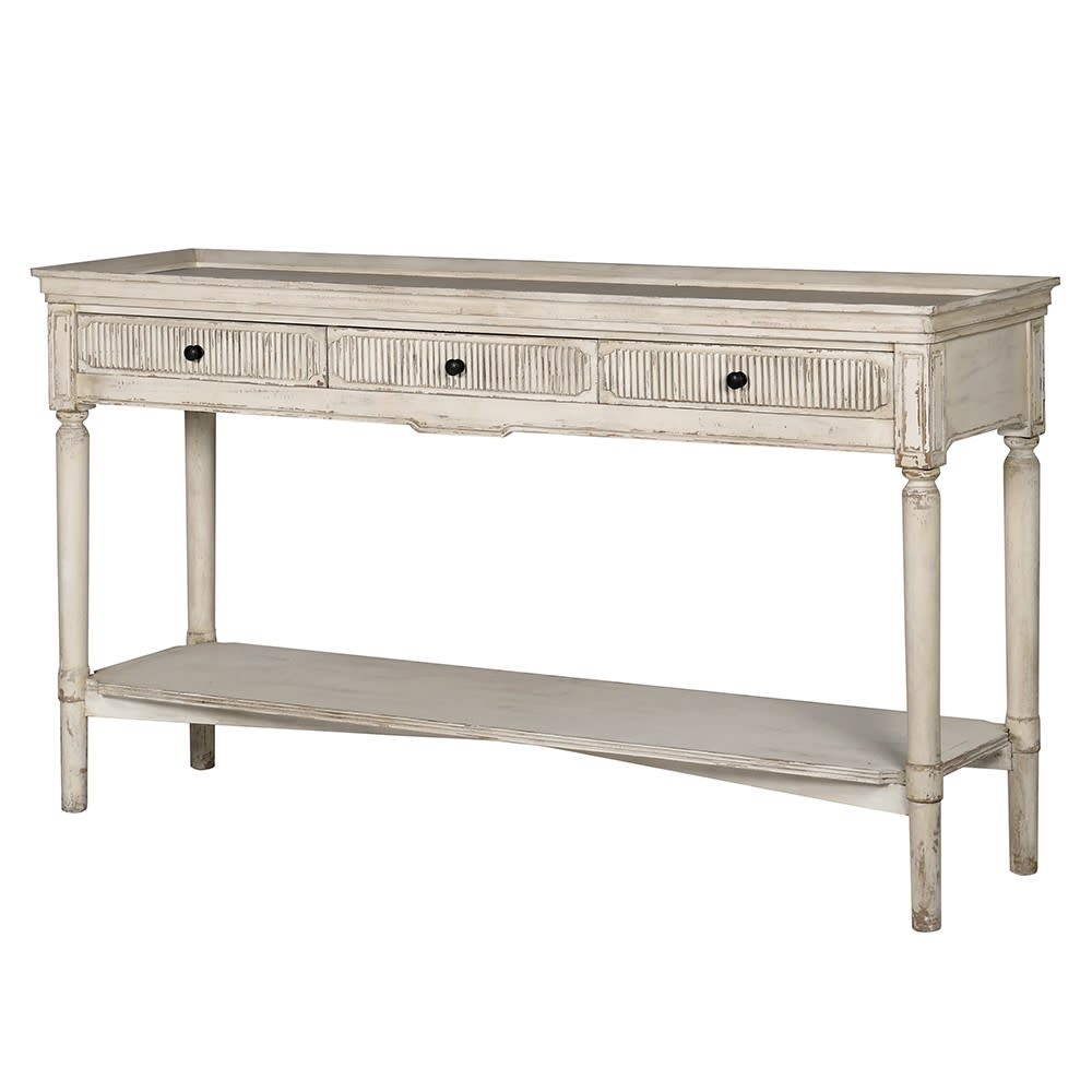 Augustine Hall Console Table with Shelf