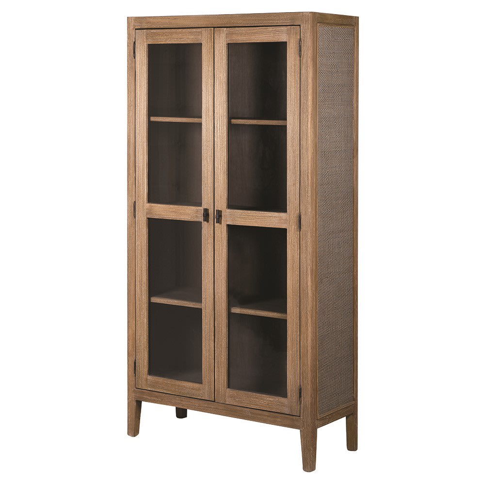 Faringdon Rattan 2 Door Display Unit