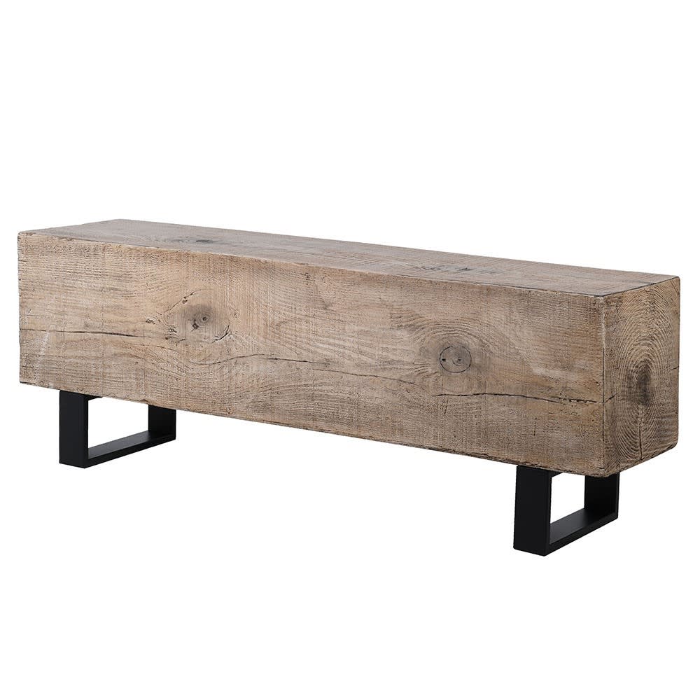 Wooden Trunk Long Bench