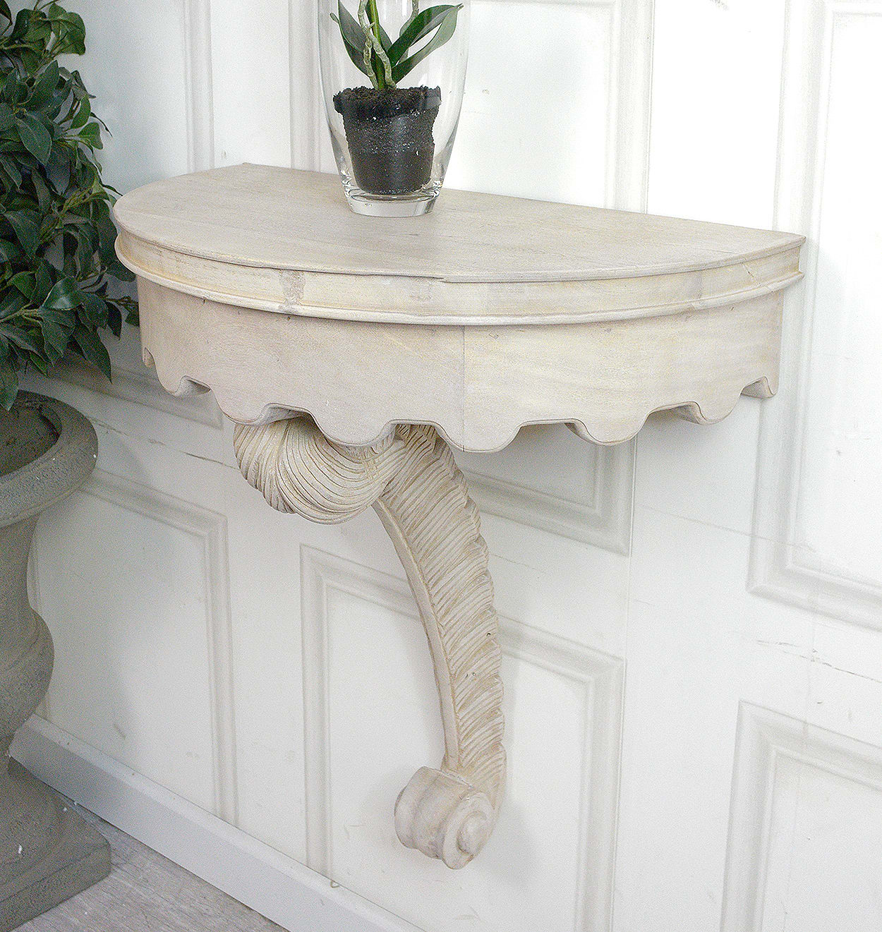 Francais Grande Wall Mounted Console Table