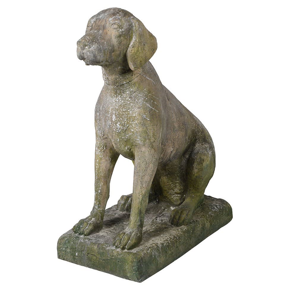 Sitting Labrador Garden Ornament