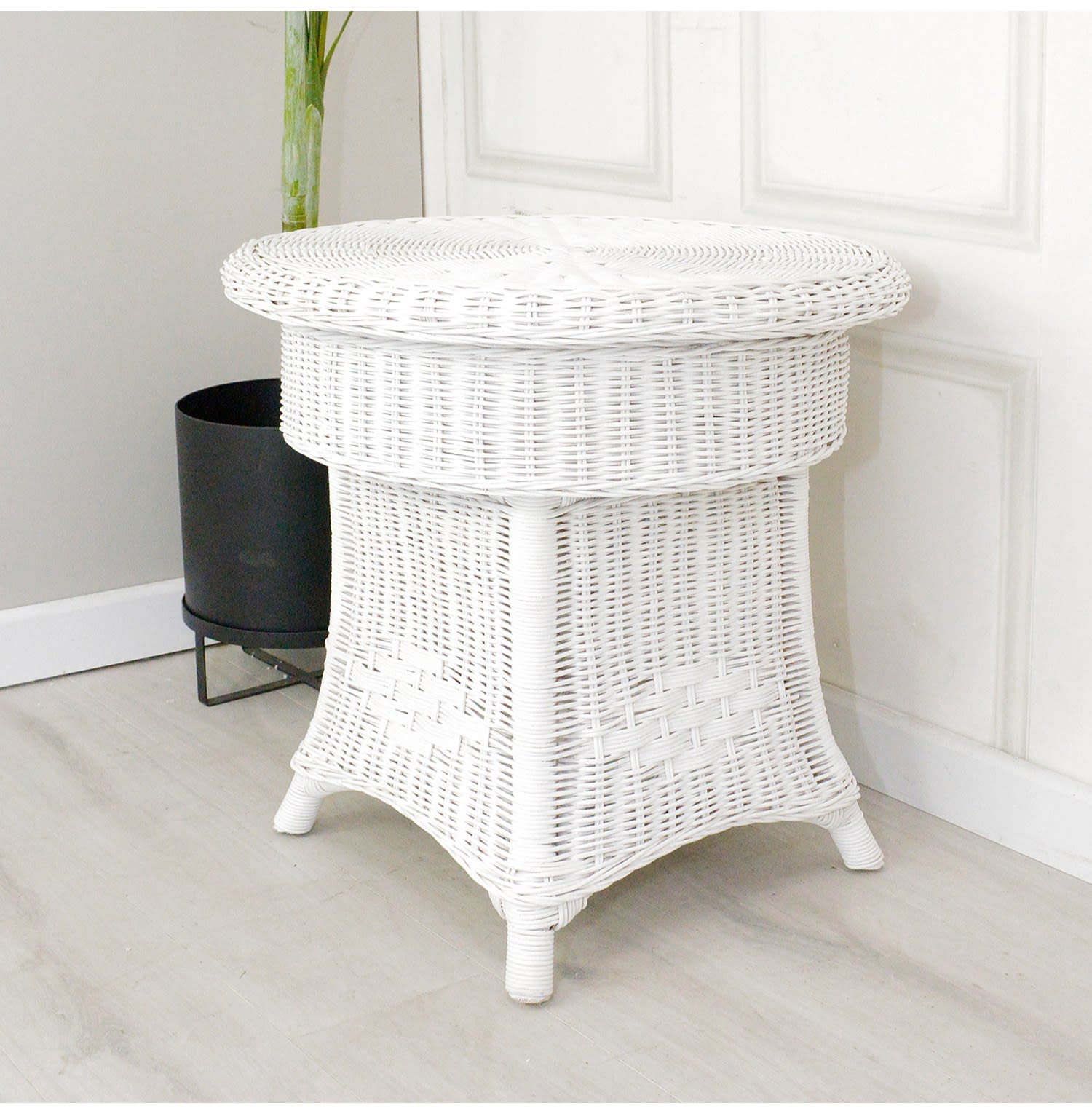 Fiji White Side Table