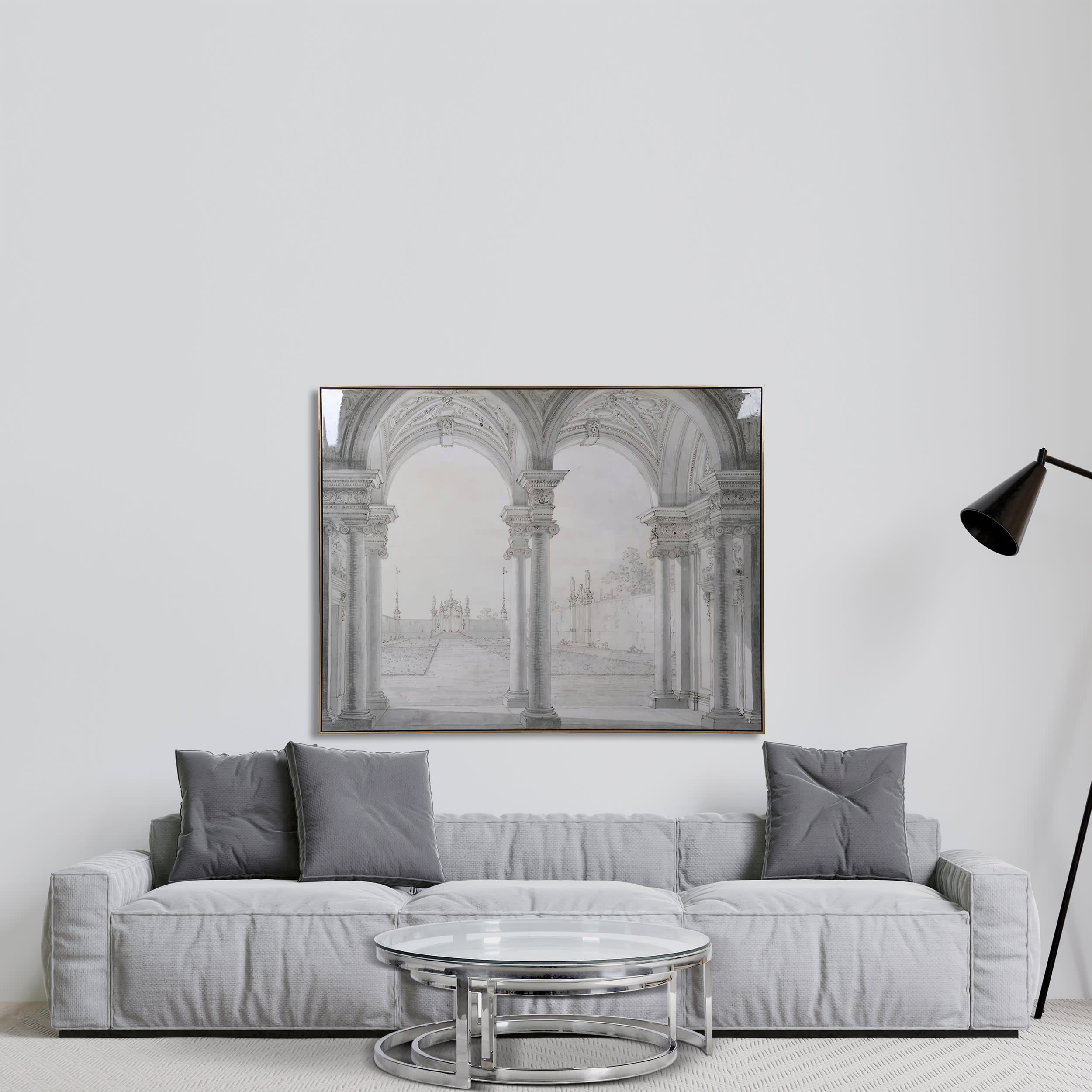 Baroque Arches Wall Art