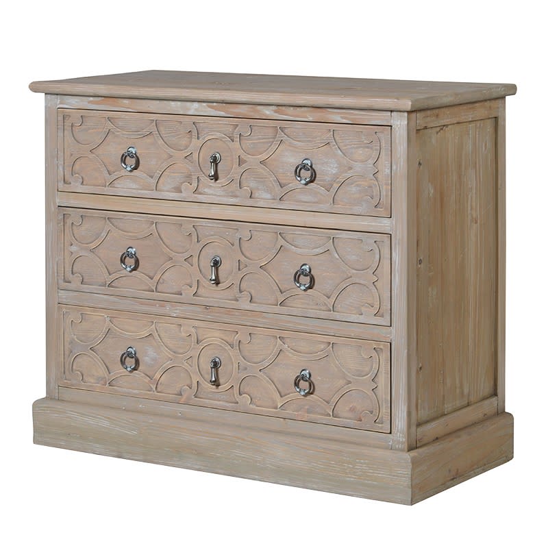 Diamond Design Chest of Drawers