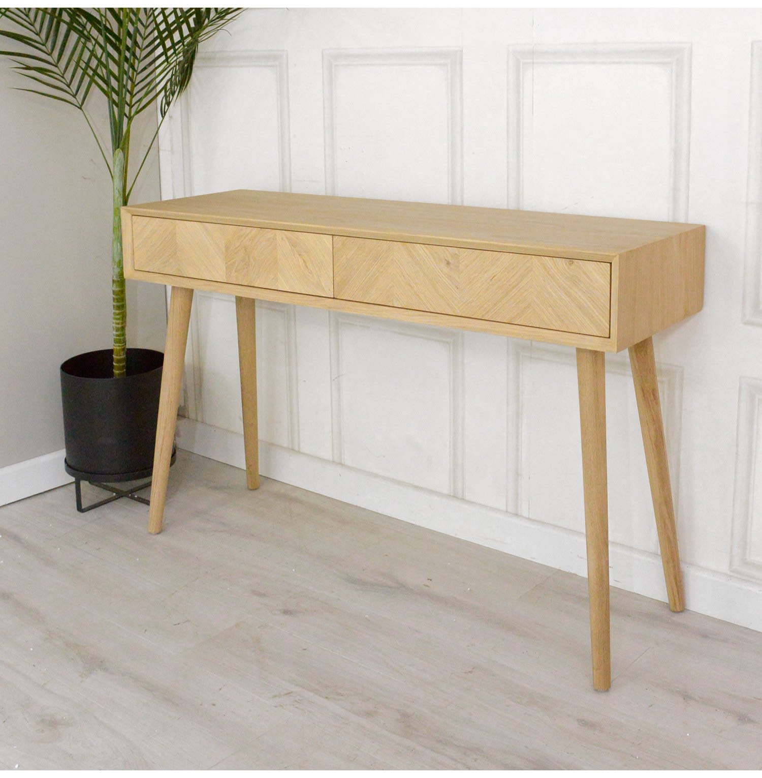 Milano 2 Drawer Hall Console Table by Gallery Direct