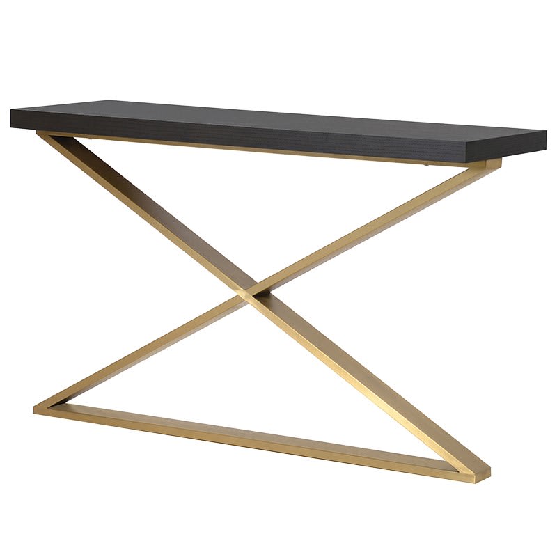 Wardour Cross Leg Slim Hall Table