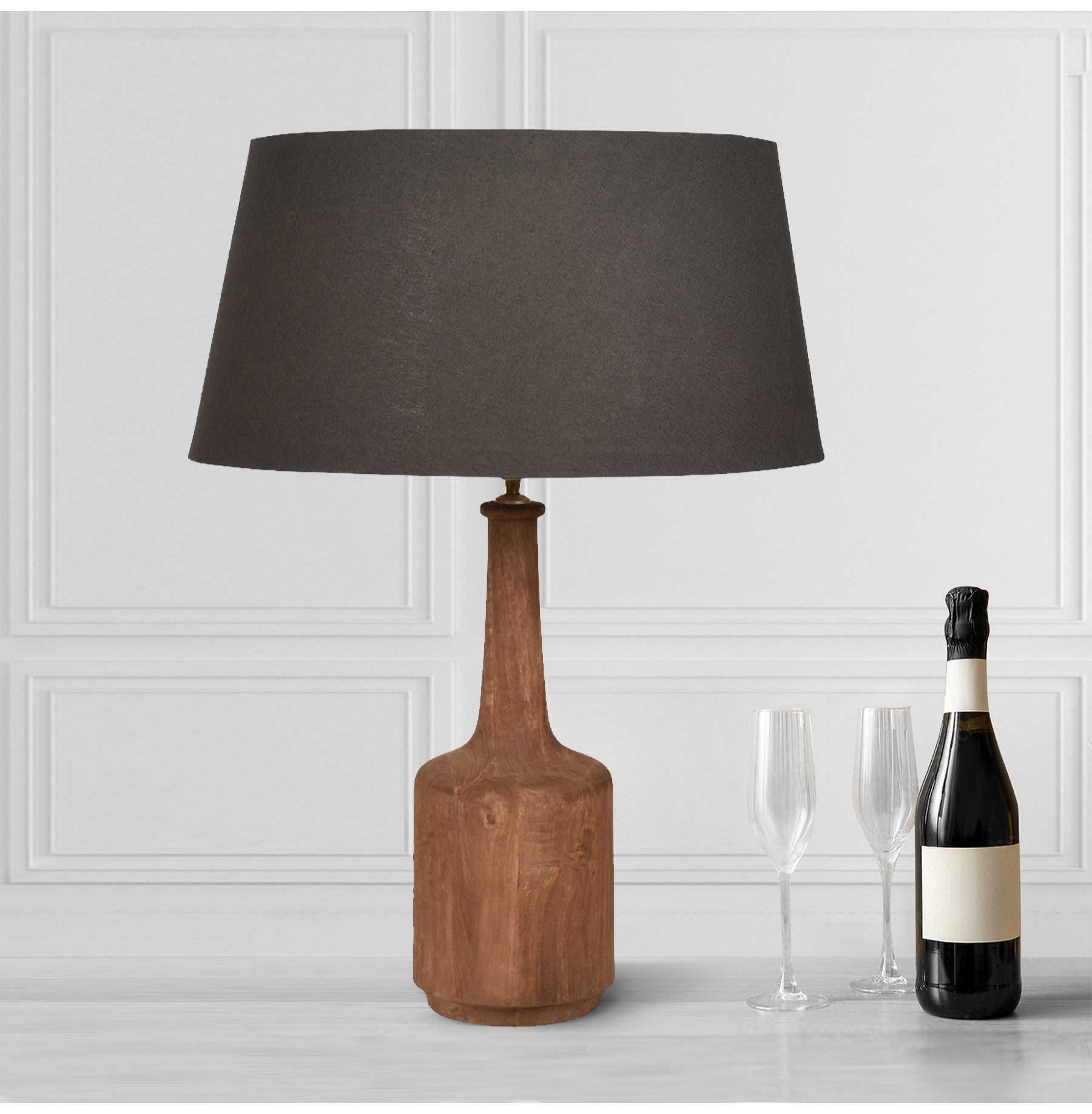 Parisienne Wooden Table Lamp