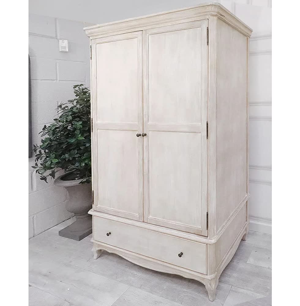 Foret Limed Effect Wardrobe