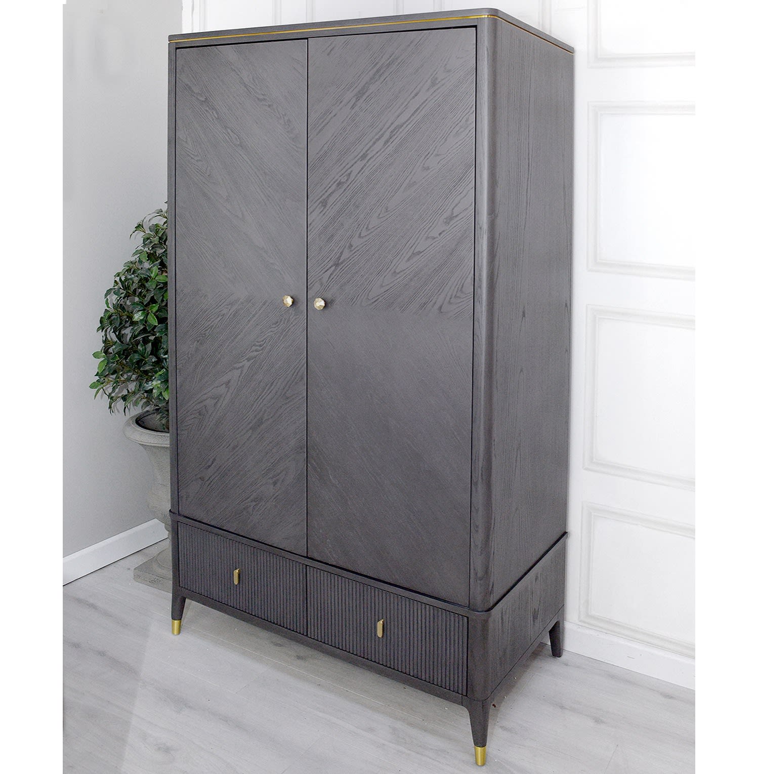 Vida Diletta 2 Door 2 Drawer Wardrobe