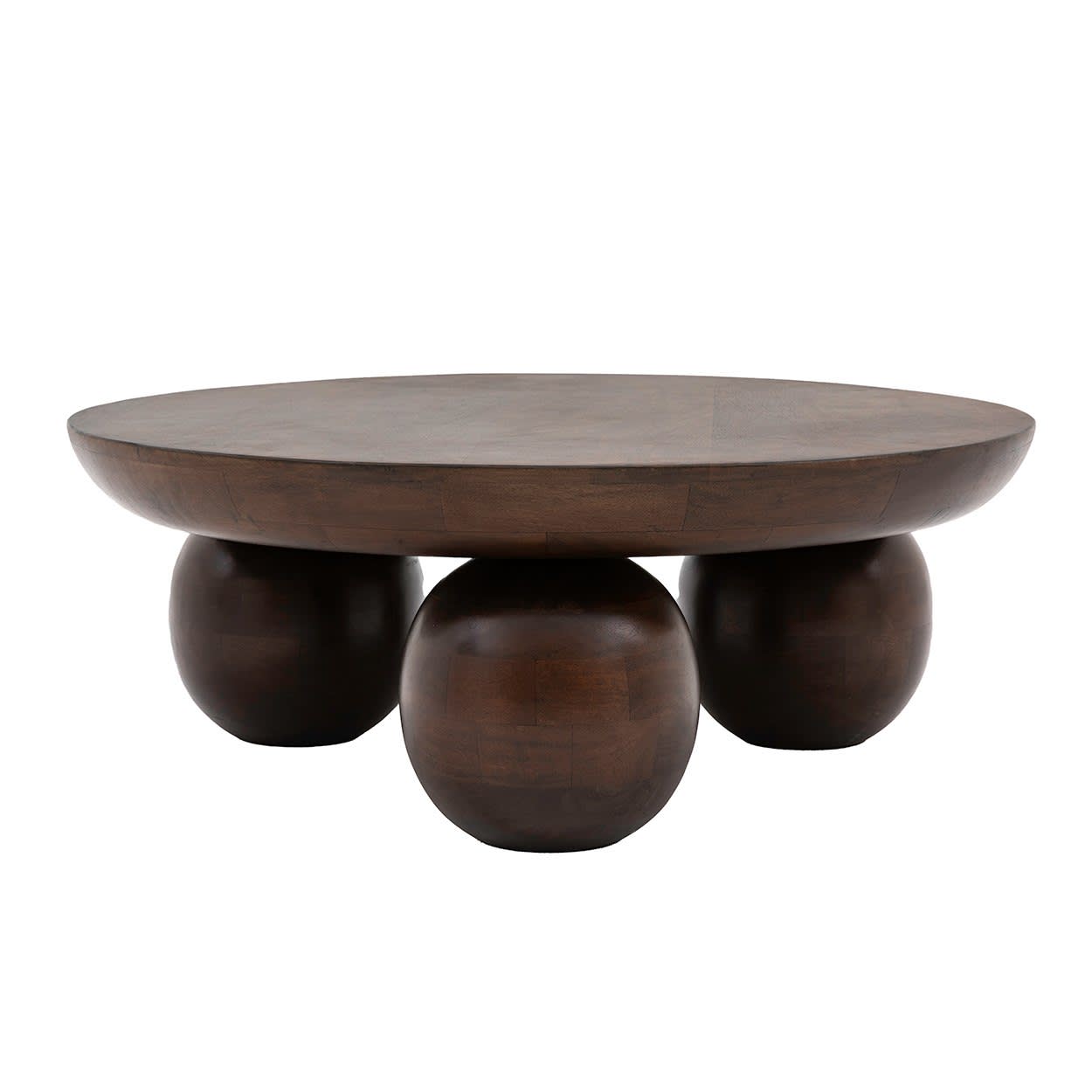 Sculpt Brown Wooden Coffee Table by Gallery Direct