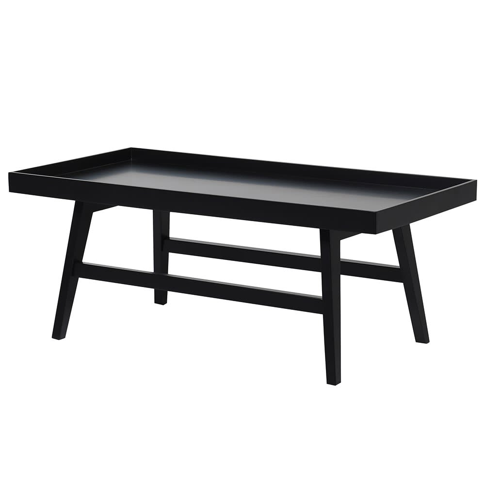 Black Tray Top Coffee Table