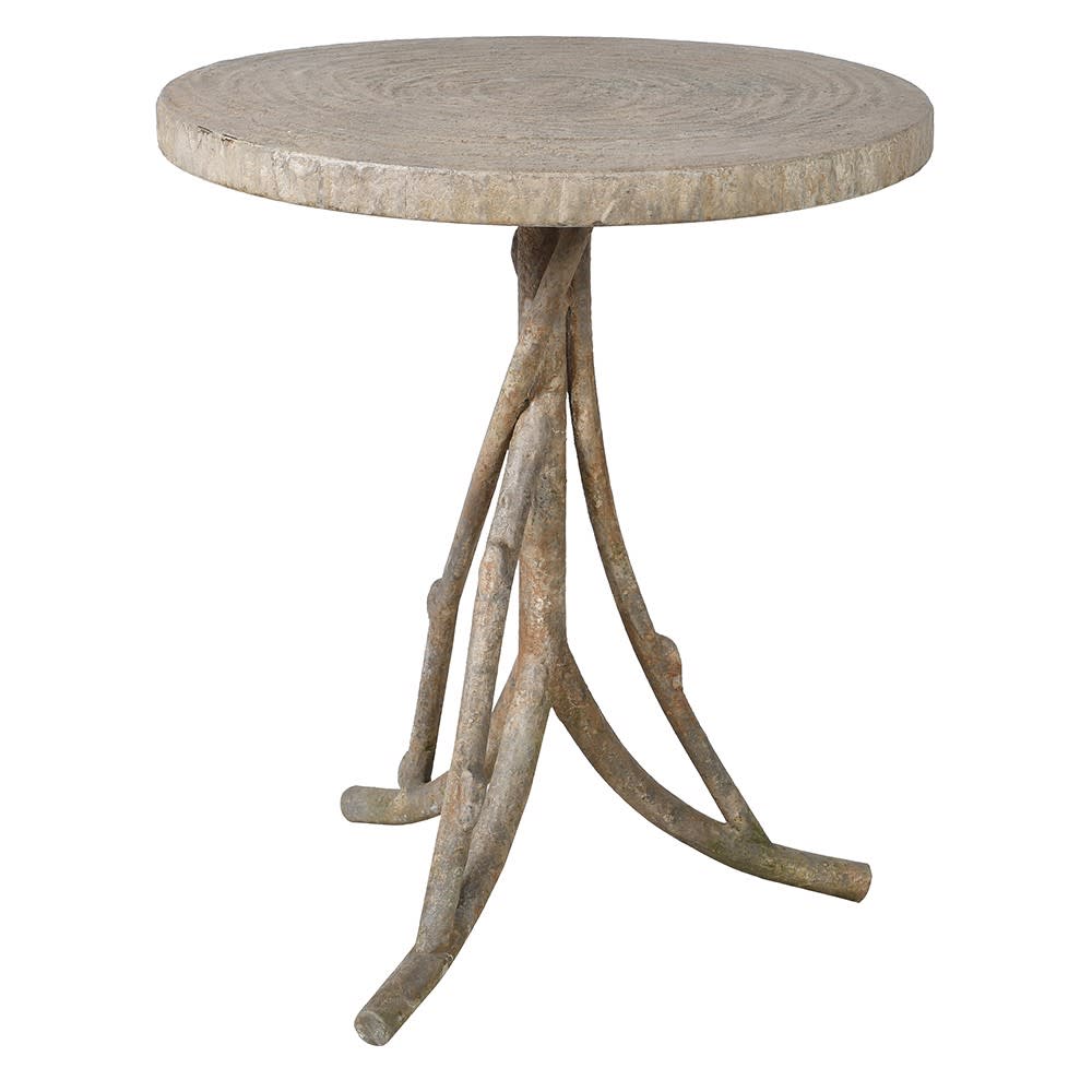 Twig Faux Bois Side Table