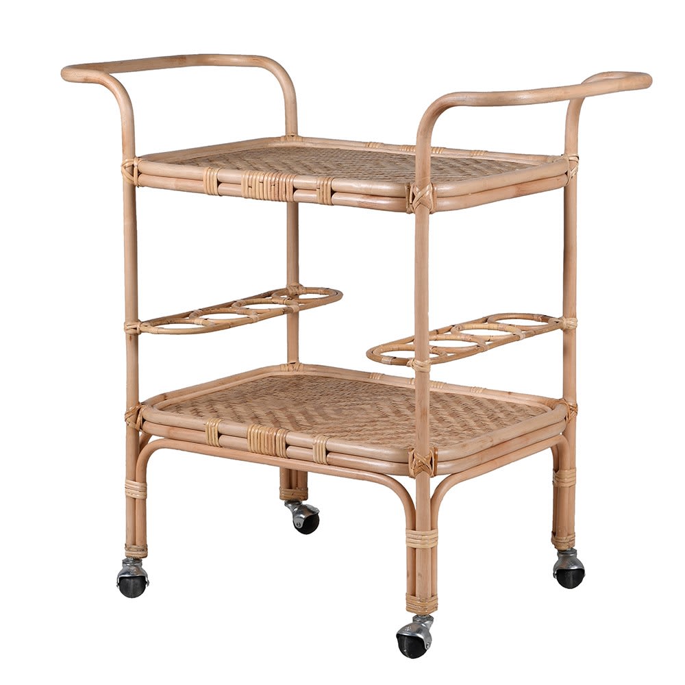 Bamboo Drinks Trolley