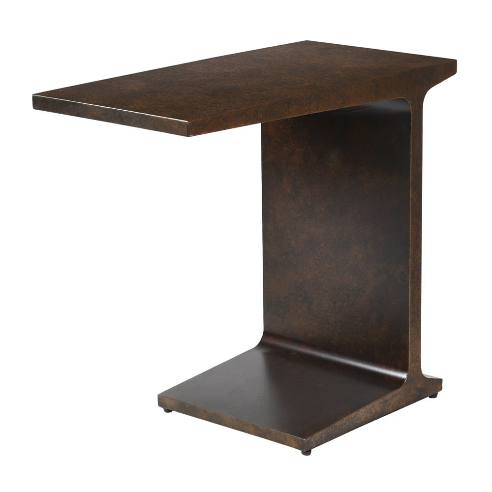 Aged Iron Anvil Side Table