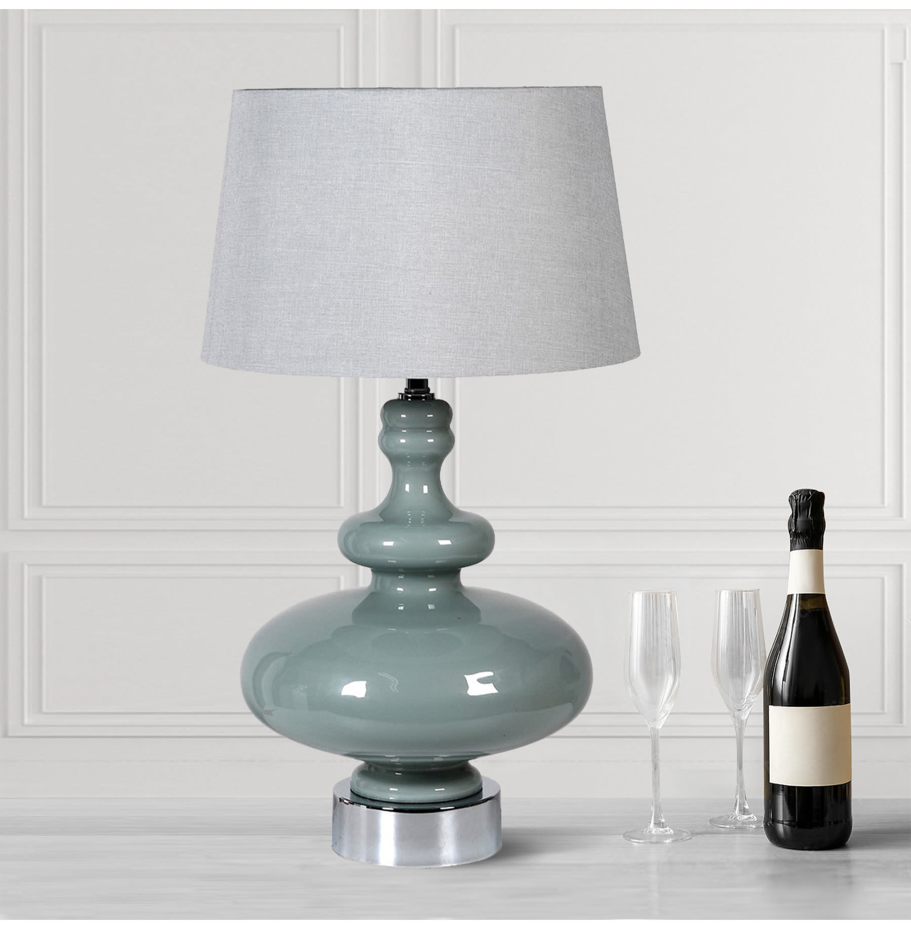 Pale Bubble Table Lamp