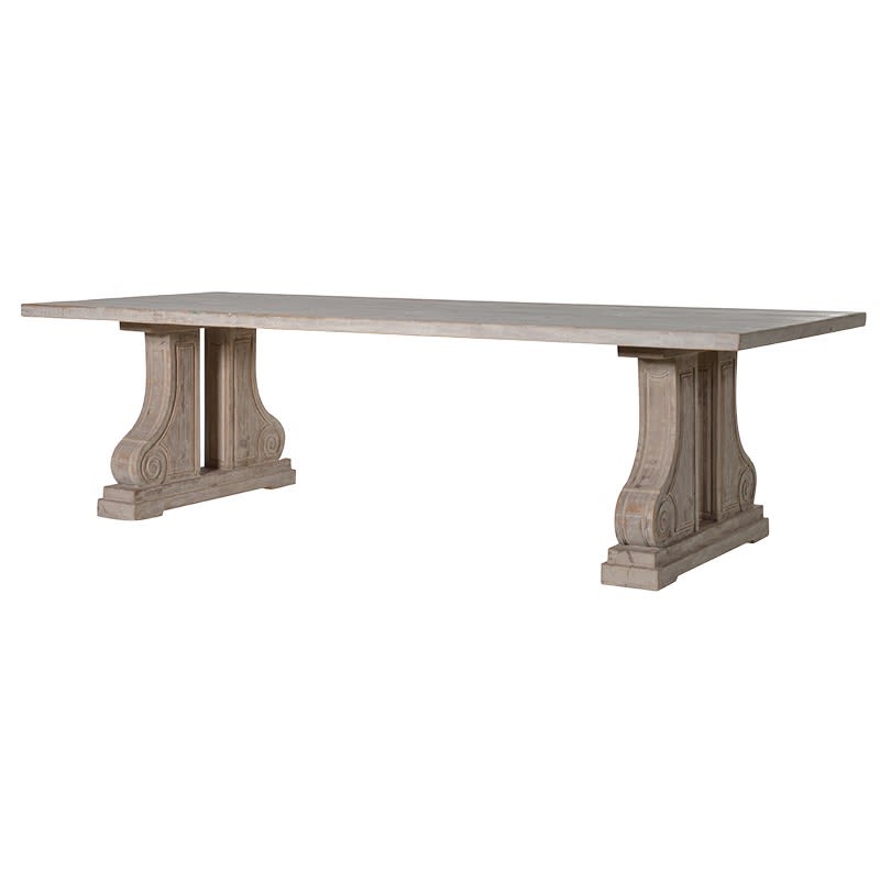 Large Solid Dining Table