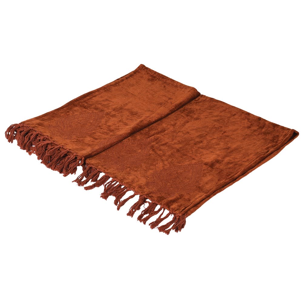 Sienna Fringed Throw