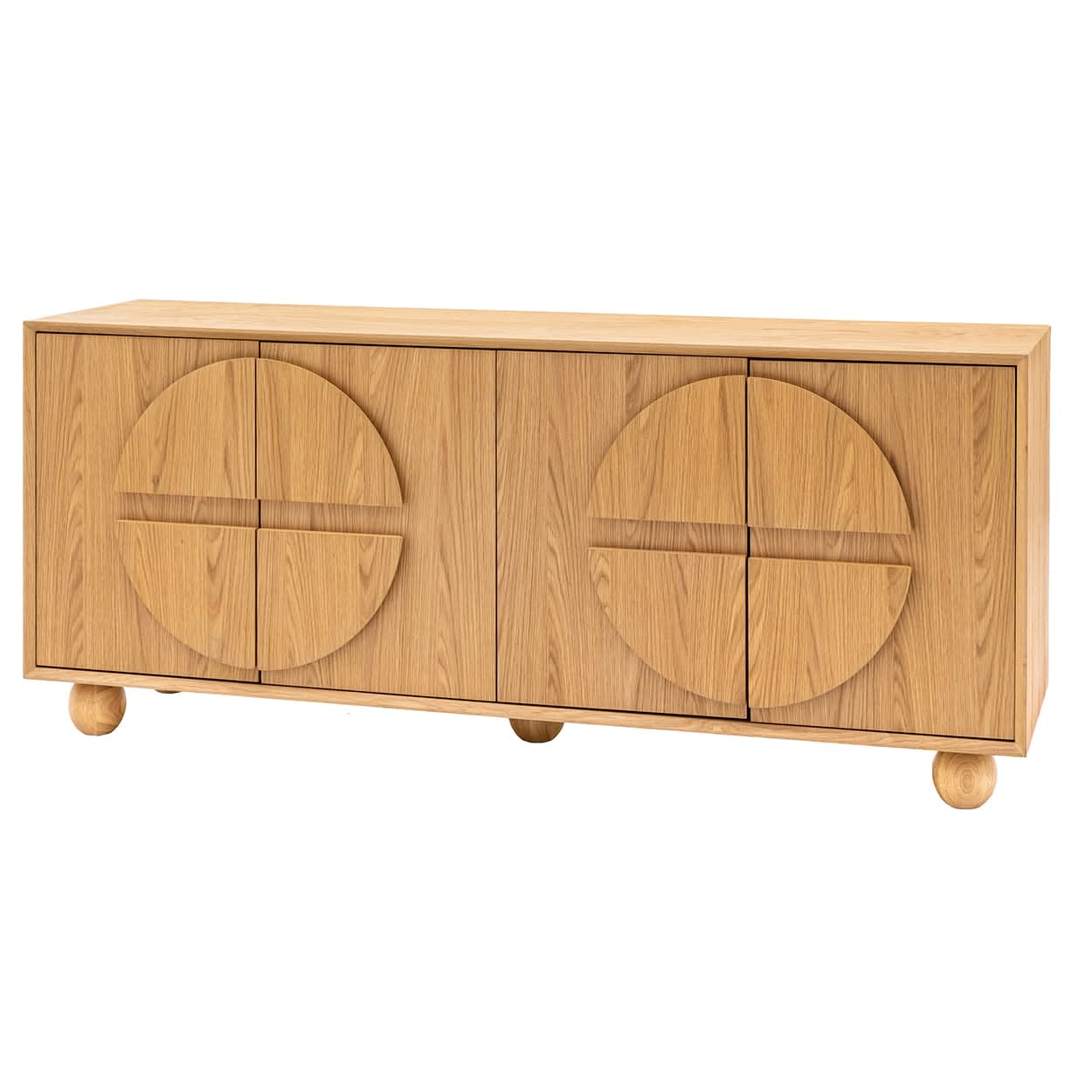 Geo Wooden Large Sideboard by Gallery Direct
