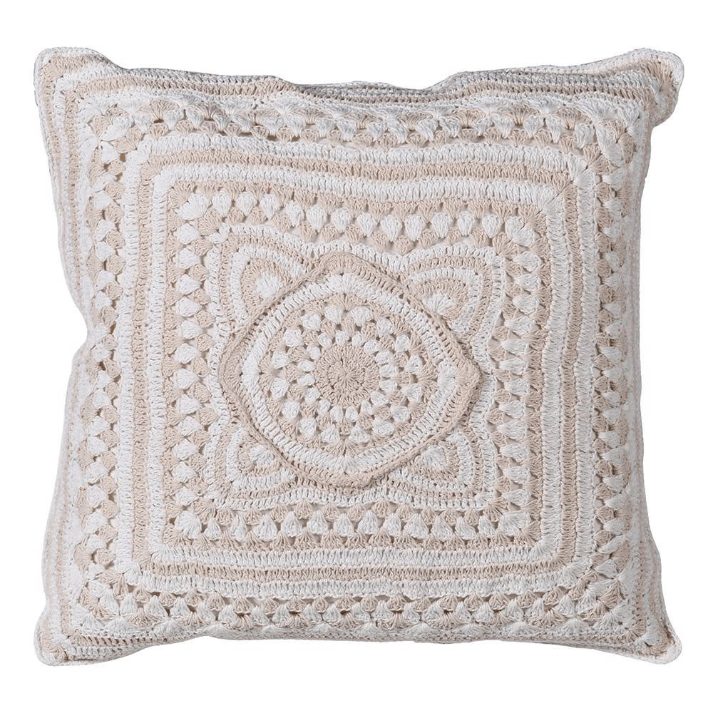Cotton Crochet Cushion