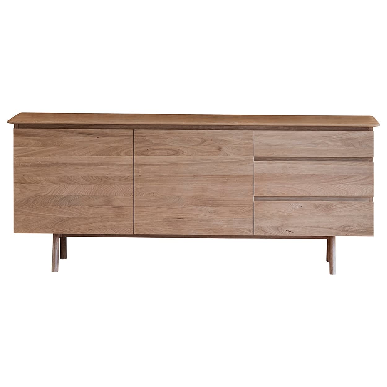 Madrid Oak 2 Door 3 Drawer Sideboard by Gallery Direct