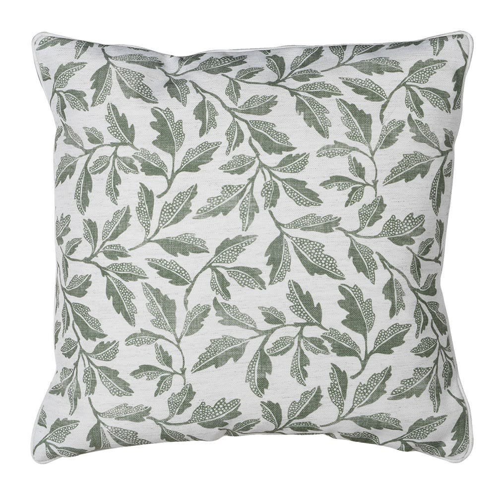 Leaf Print Cushion