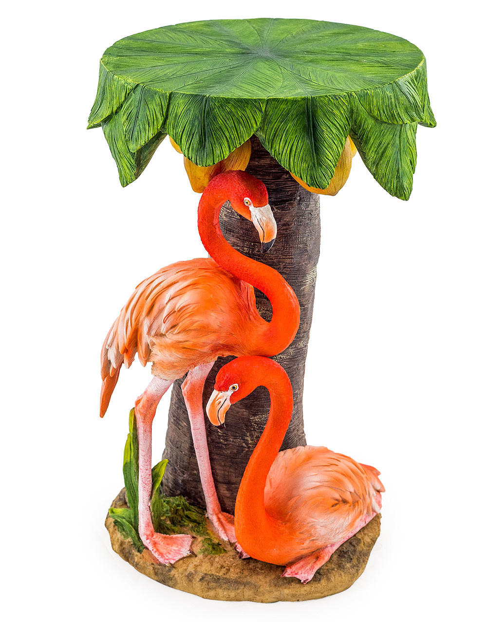 Flamingo Wooden Trunk Side Table