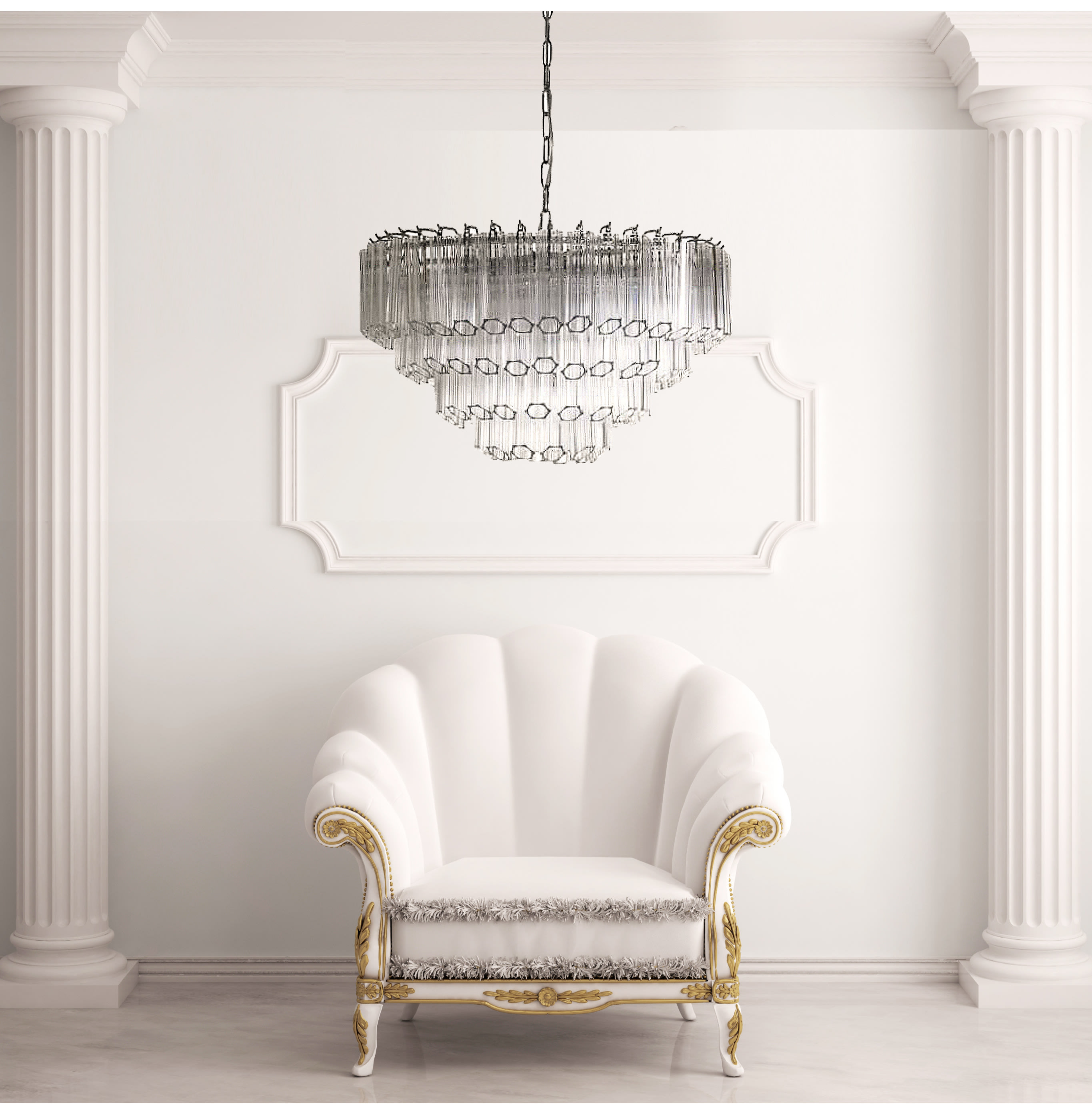 Saint Germain Large Chandelier