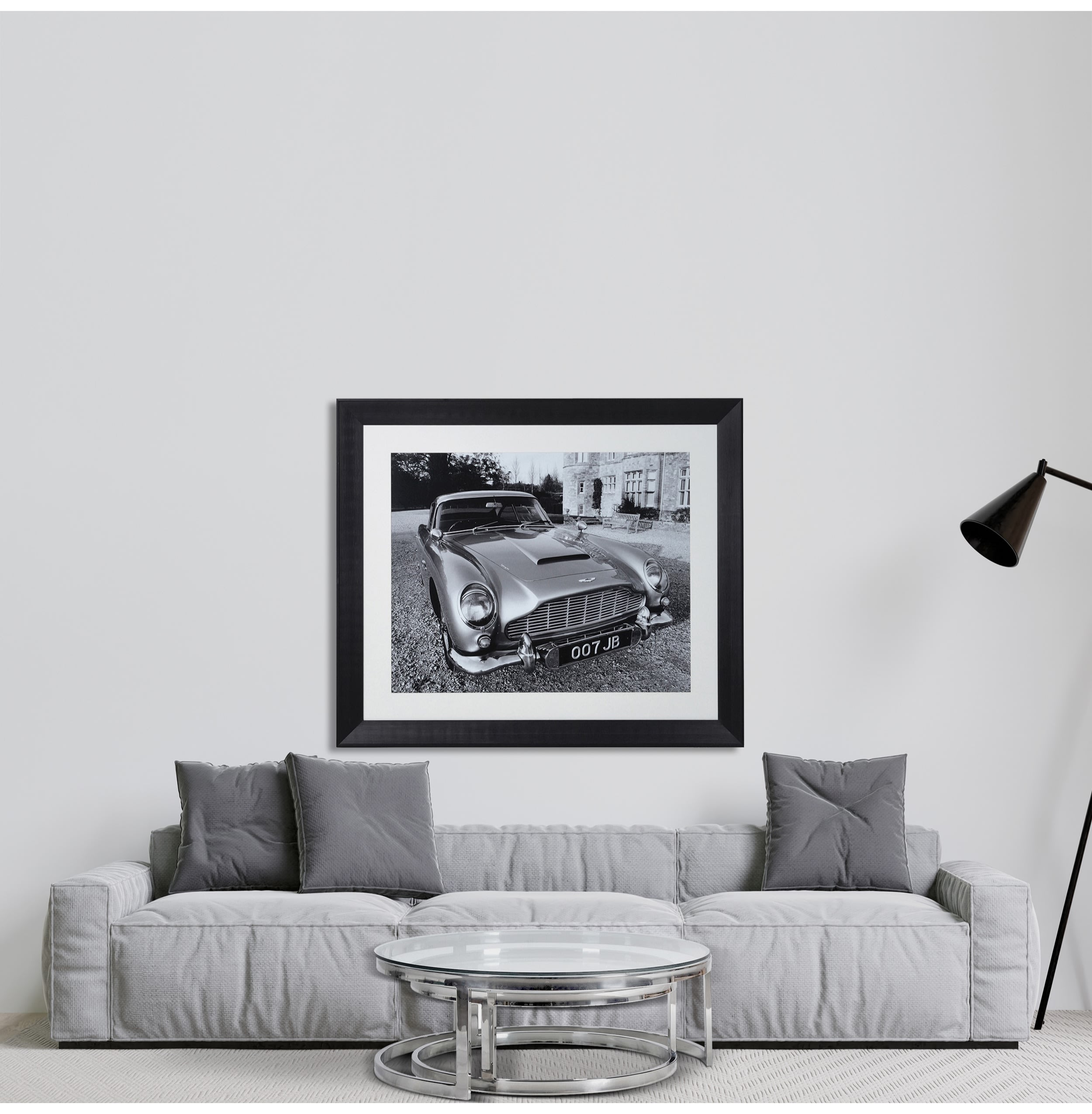 007 JB Aston Large Framed Print