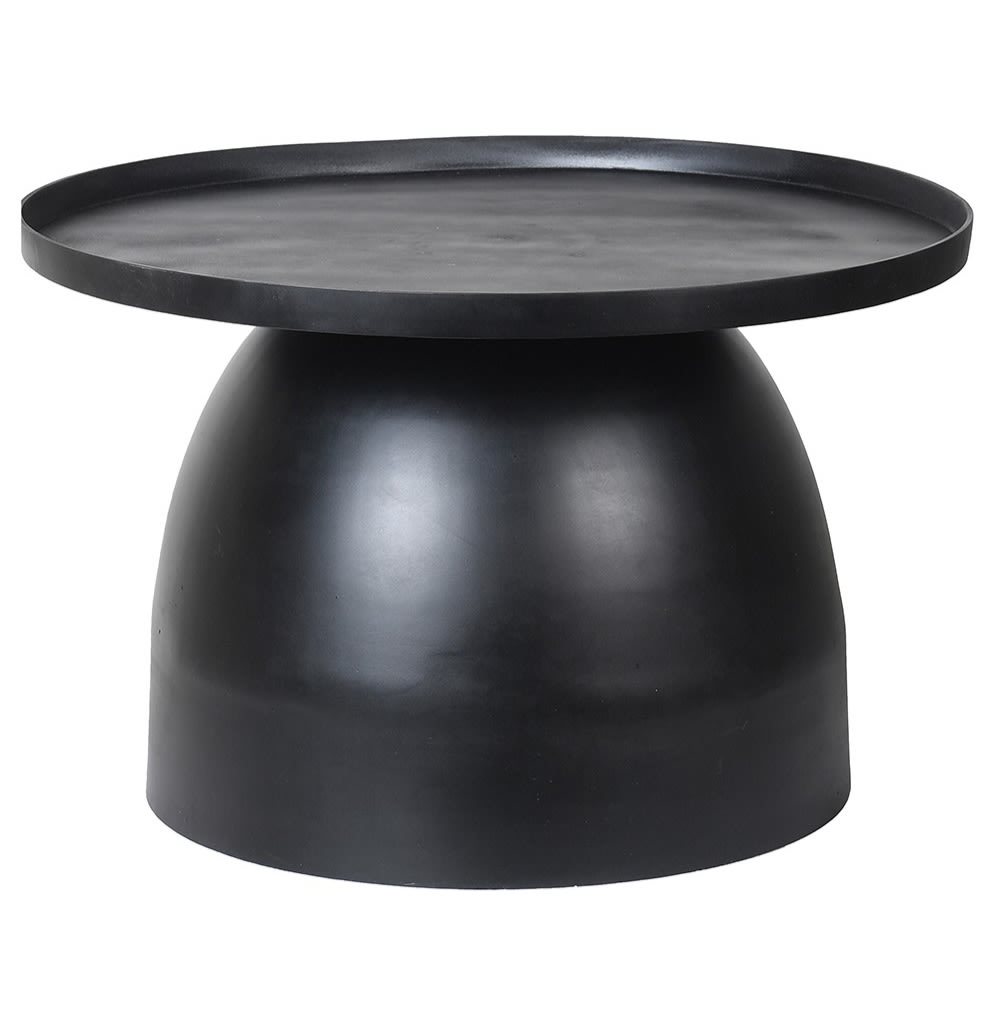 Black Metal Side Table