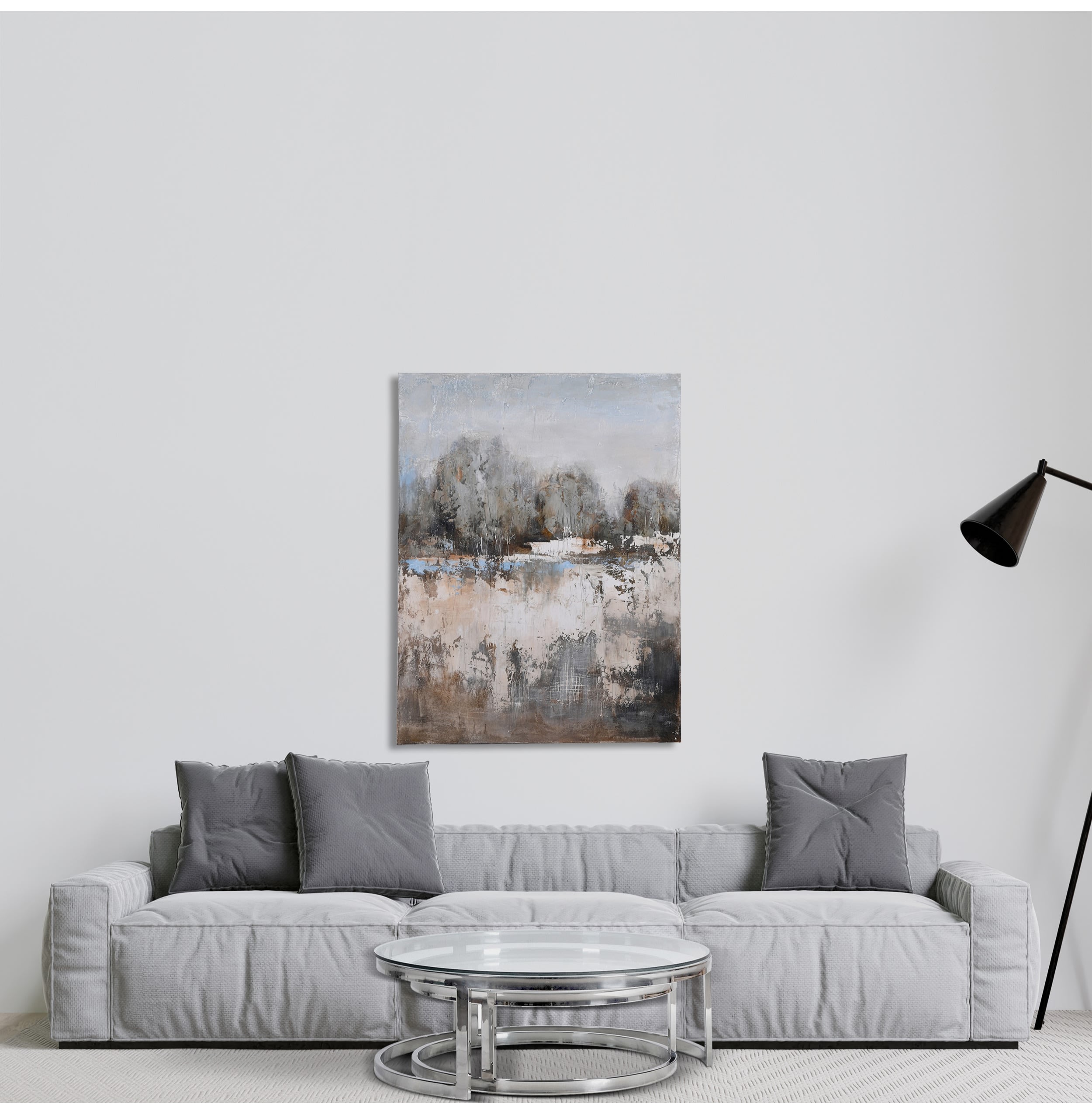 By The River Wall Canvas