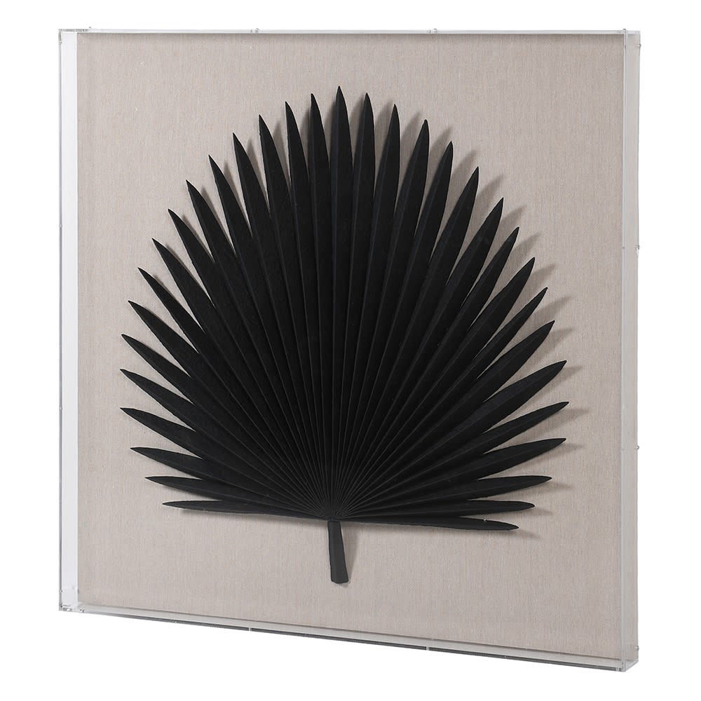 Black Palm in Box Wall Art