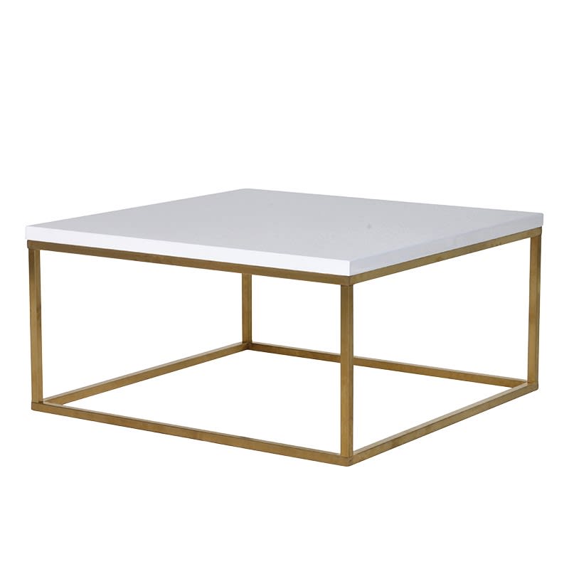 Wardour White Square Coffee Table