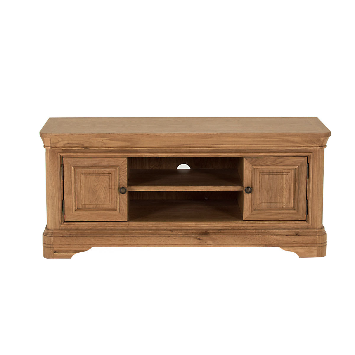 French Style Oak TV Unit