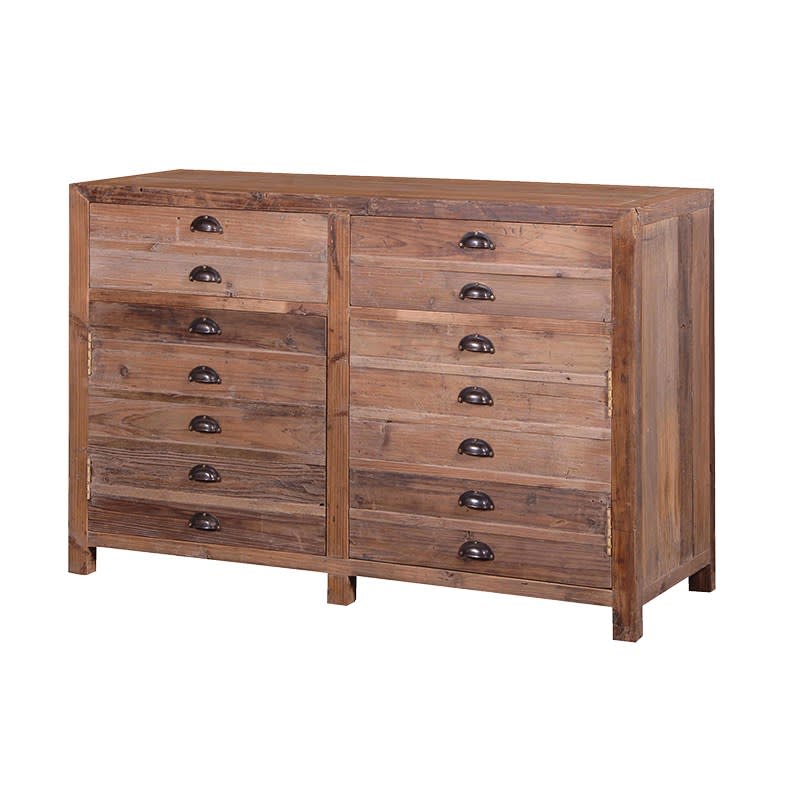 2 Door Imitation Drawer Sideboard