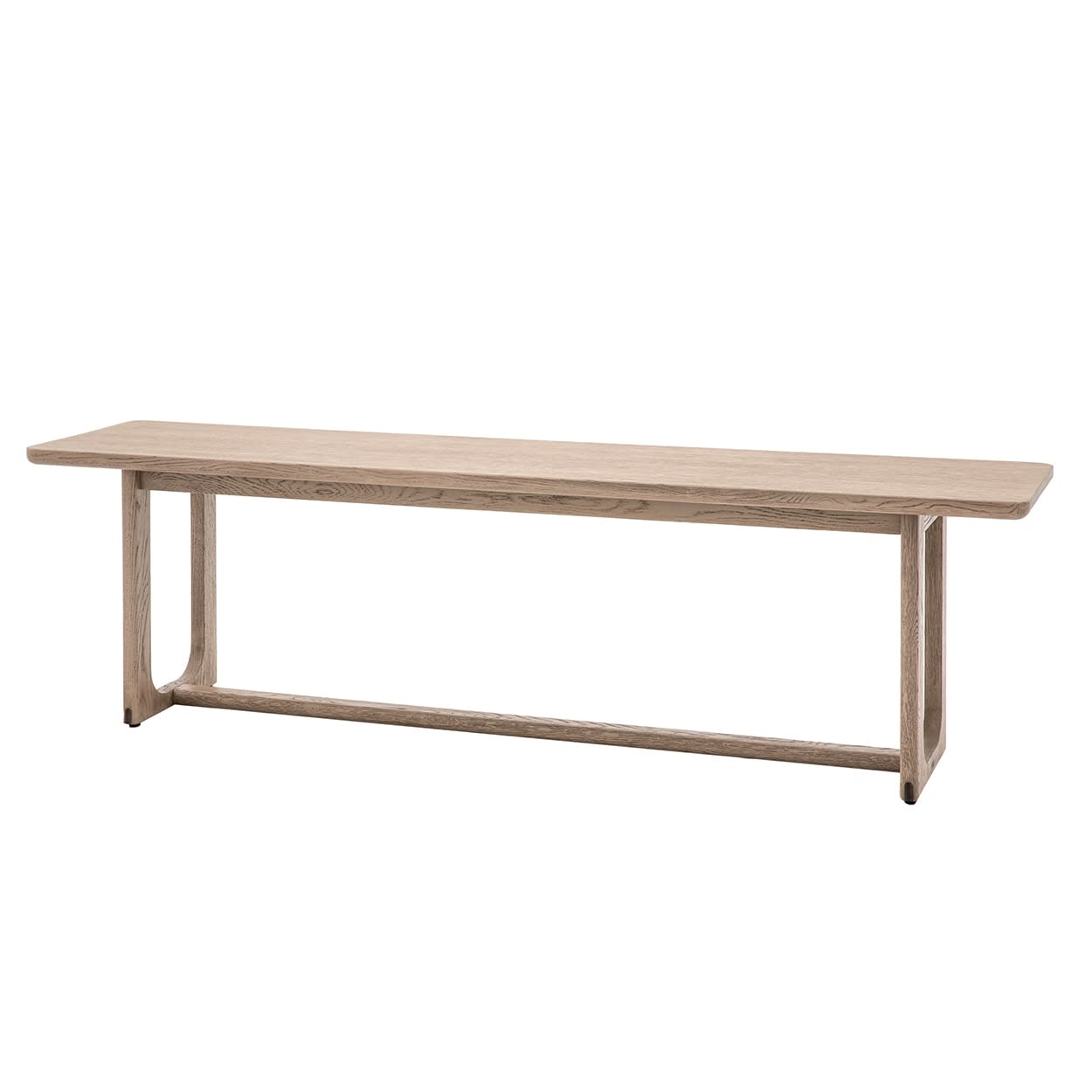 Craft Grey Wooden Bench by Gallery Direct