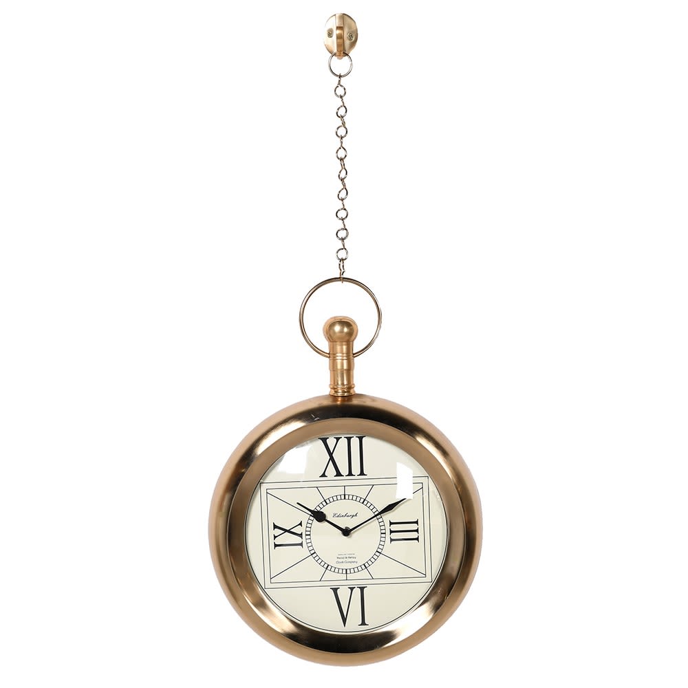 Hanging Pocket Watch Wall Clock