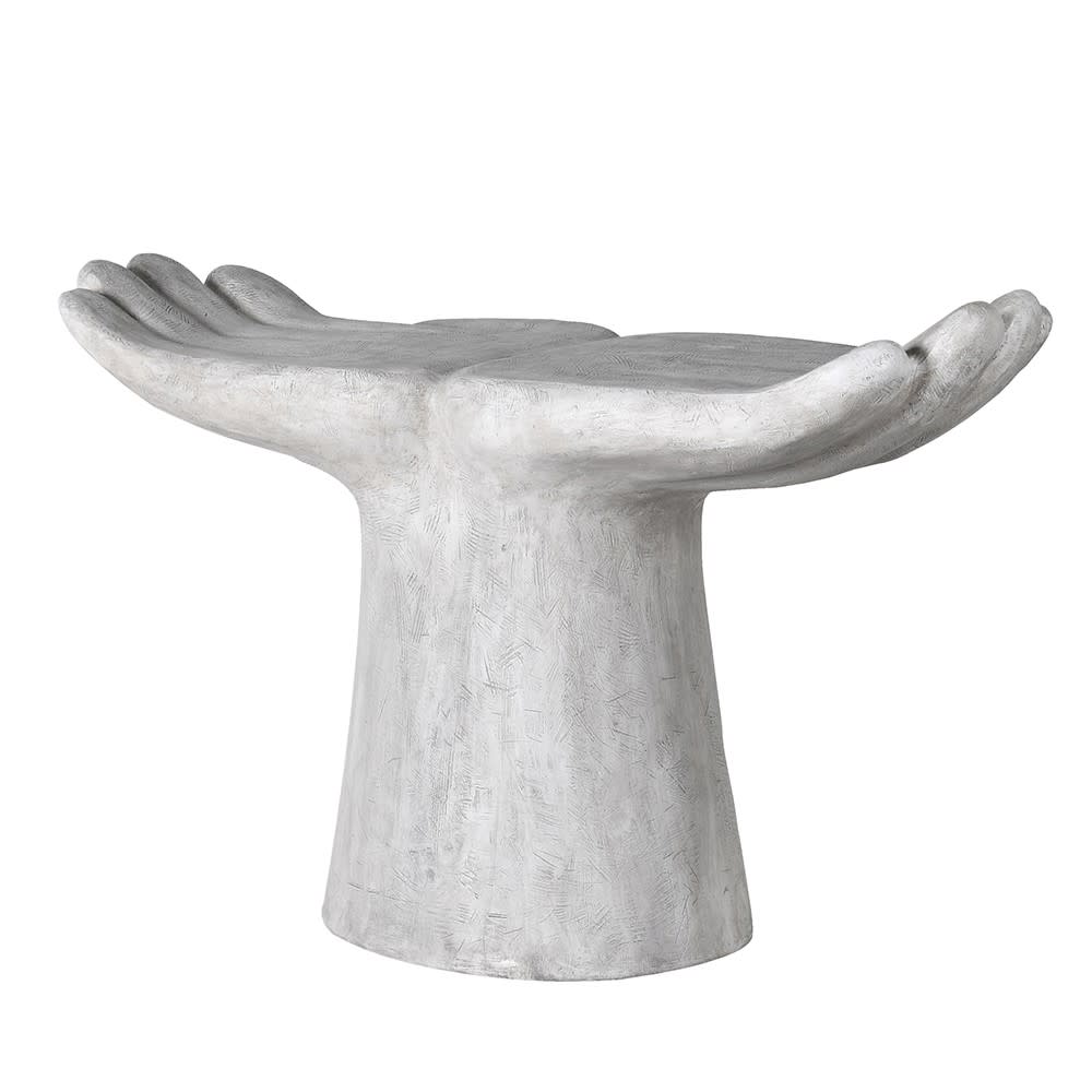 White Hands Stool