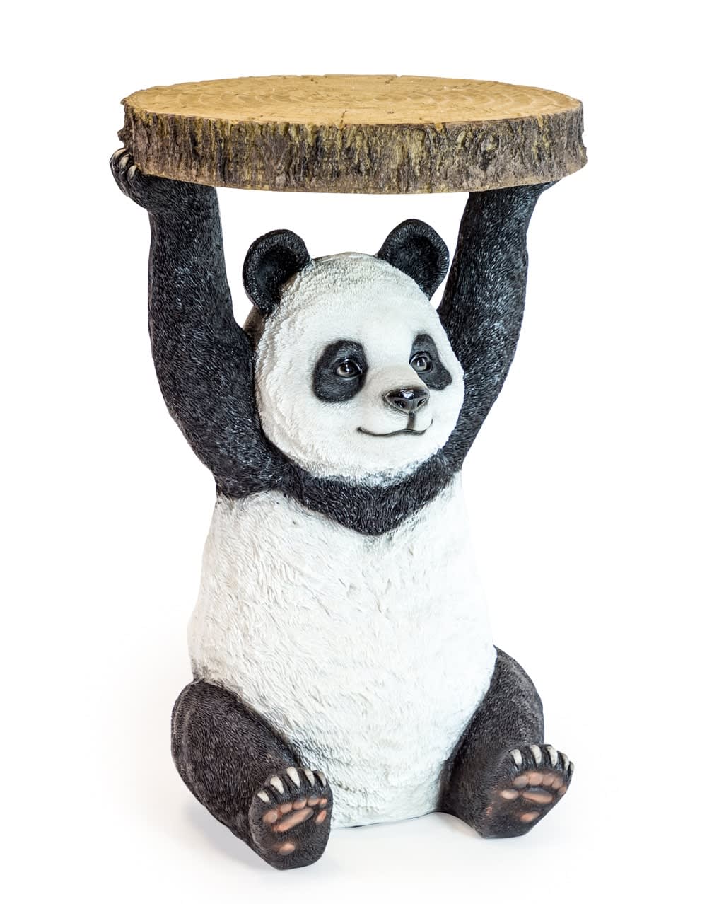 Panda Wooden Trunk Side Table