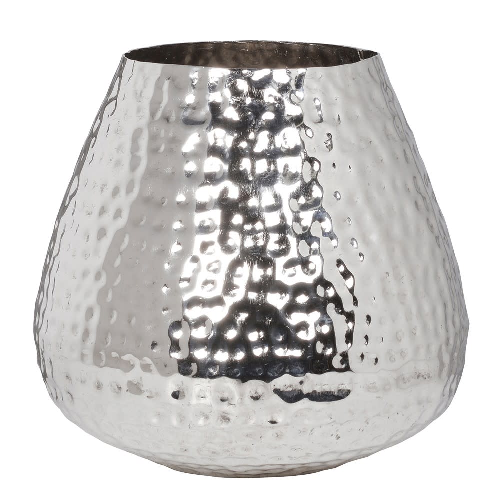 Silver Dimple Vase