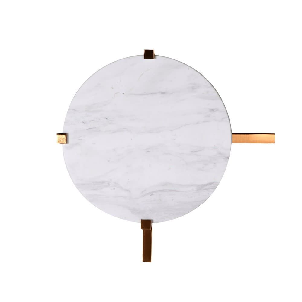 White Marble LED Wall Light